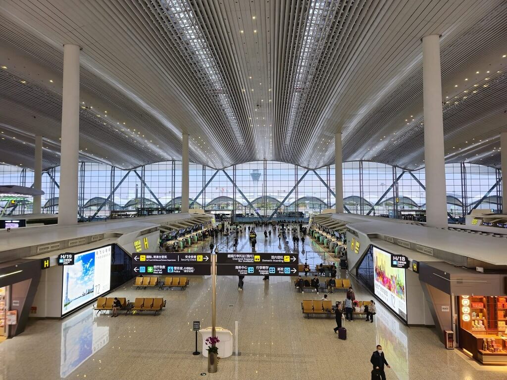 lotnisko Changi w Singapurze